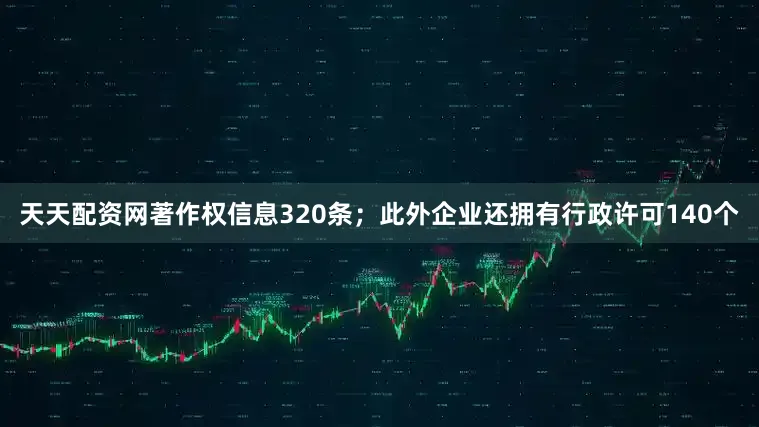 天天配资网著作权信息320条；此外企业还拥有行政许可140个